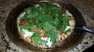 Fresh Mozzarella Pizza and Nutrient Analysis Included for Recipe