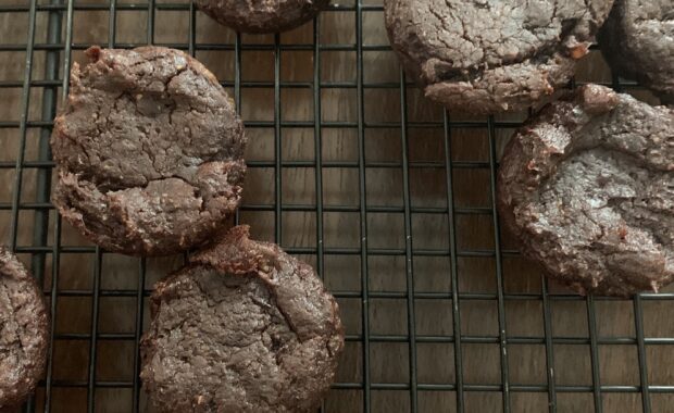 gluten free vegan brownie bites