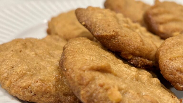 reduced sugar peanut butter cookies recipe