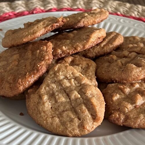 gluten free reduced fat peanut butter cookies recipe