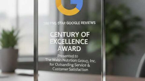 100 Google Business Profile Reviews. AI Award.